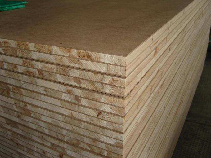 Bordo di legno del blocchetto dell'impiallacciatura di prestazione stabile, bordo rivestito UV del blocchetto di 25mm