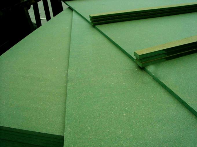 bordo impermeabile del MDF del centro verde di 18mm per la decorazione 750-850 Kg/M3 della mobilia