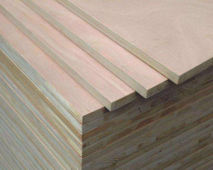 Bordo di legno del blocchetto dell'impiallacciatura di prestazione stabile, bordo rivestito UV del blocchetto di 25mm