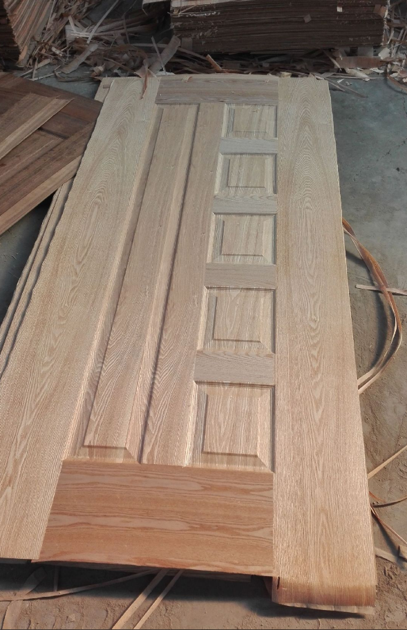 L'impiallacciatura di legno resistente ad alta densità delle pelli/acqua della porta esteriore del bordo ha laminato la pelle della porta