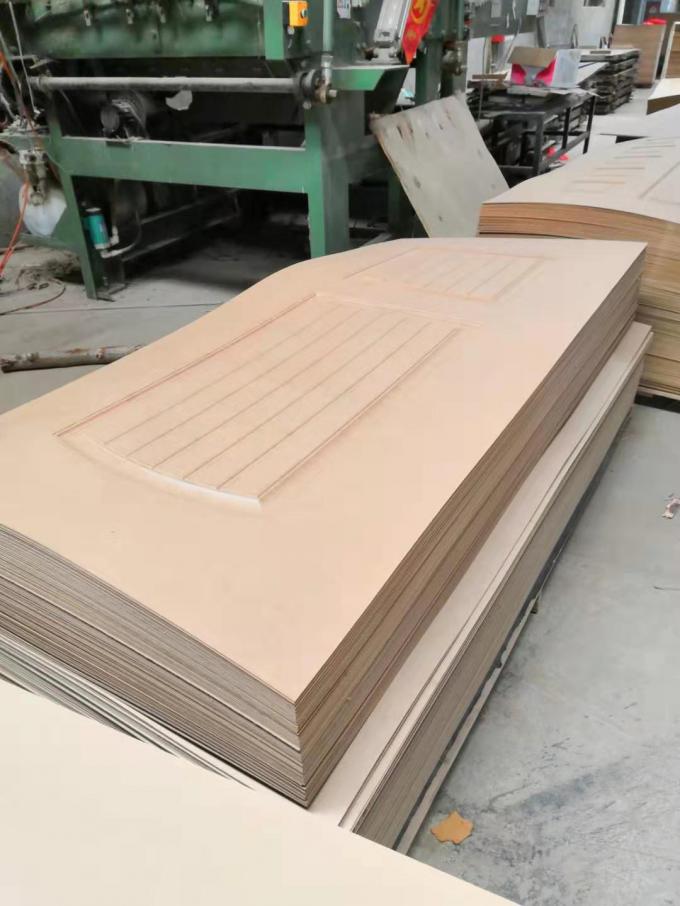 L'impiallacciatura di legno resistente ad alta densità delle pelli/acqua della porta esteriore del bordo ha laminato la pelle della porta