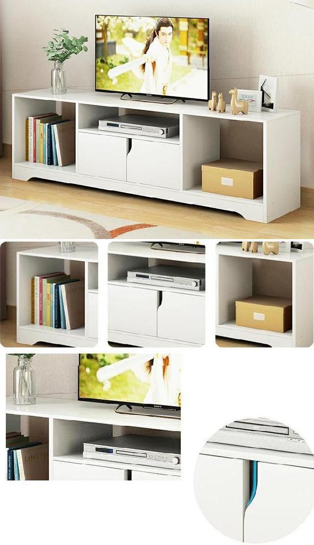 Capacità di legno di progettazione moderna del supporto dell'angolo TV della mobilia di legno della TV grande