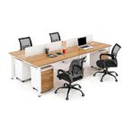 Unique Style Staff Particle Board Office Furniture With MFC Melamine Face Chipboard