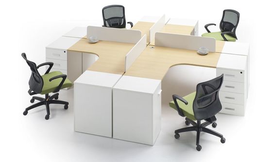 Forniture di ufficio moderne del pannello truciolare di aspetto per la Tabella dell'ufficio della decorazione dell'ufficio del lavoro